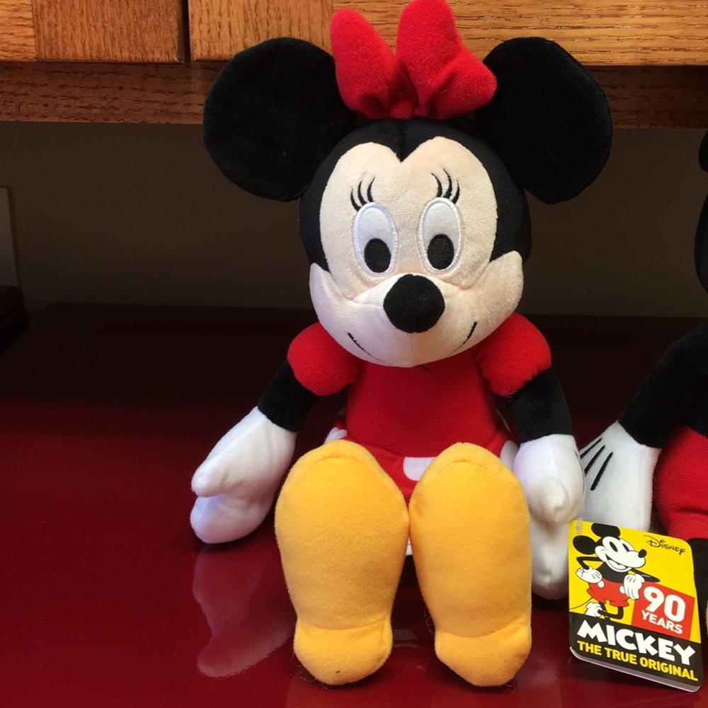 NWT 90 Years Mickey & Minnie Stuffed Animals - Picture 4 of 7